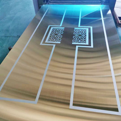 Хорошая цена 8K цвет 304 нержавеющей стали гравированный лист для внутреннего шкафа онлайн