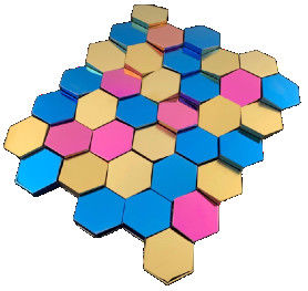 Хорошая цена Конкавный Конвексный дизайн Металл из нержавеющей стали Мозаика клуб гостиница внутреннее оформление онлайн