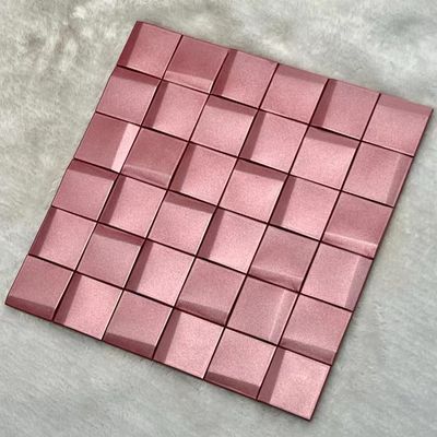 Хорошая цена ASTM Мозаичные плитки из нержавеющей стали Фон 300*300 Зеркальное отделение металла онлайн