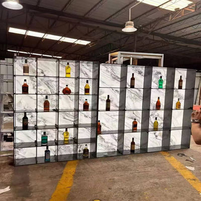 Хорошая цена Sus304 201 316 Высококачественный винный шкаф с дисплеем Специальные магазины с светодиодными лампами онлайн