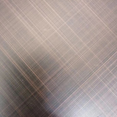 Хорошая цена 316/304 НЕРАСНЫЙ СТЕЛЬ ПОЛОЧЕННЫЙ ЦВЕТОМ ЛИТЕМ ЗАЗАГРАВЛЕНИЕ/HL/NO.4 Окончание Анти - ПОДТРЕКТ онлайн