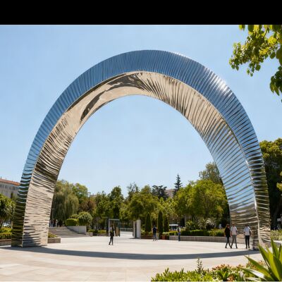 Хорошая цена Скульптура из нержавеющей стали 316L для улицы, разработанная в Китае, для продажи онлайн