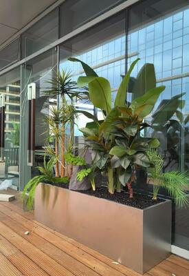 Хорошая цена Нержавеющая сталь сетка плантер коробка с моховой подкладкой - индивидуальные размеры онлайн