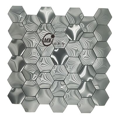 Хорошая цена Stainless Steel Mosaic with Crystal and Mirror Inlays for Sparkling Effect онлайн