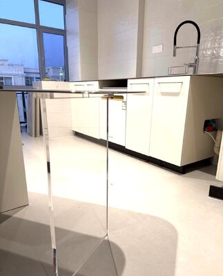 Хорошая цена 48-дюймовая коммерческая раковина с двумя чашами, нержавеющая сталь с защитой от царапин, врезная онлайн