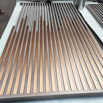 Хорошая цена 201 304 Нержавеющая сталь Экрана перегородки/разделитель пользовательский размер Для гостиницы Ресторан Гостиная Офисная отделка онлайн