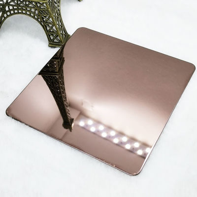 Хорошая цена DIN 316L покрасило финиш зеркала Брауна 8K листа нержавеющей стали онлайн