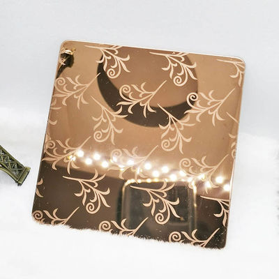 Хорошая цена 0.75мм покрасили листы нержавеющей стали травления 10 фт для лифта декоративного онлайн